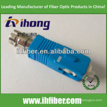 ST female SC male fiber adapter